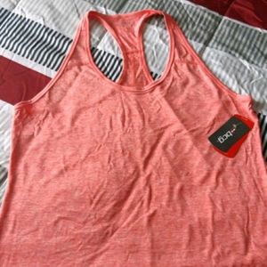 Peach color workout top/tank